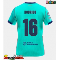 Camisa de Futebol Barcelona Rodri Hernandez #16 Equipamento Alternativo 2026-27 Manga Curta